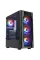 Корпус 1stPlayer D4-BK-4F1 Black без БЖ