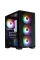 Корпус 1stPlayer X2-M-BK-4F7 Black без БЖ