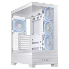 Корпус Asus A31 Plus White Tempered Glass без БЖ (90DC00R3-B19000)
