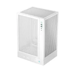 Корпус DeepCool CH170 Digital White (R-CH170-WHNPI0D-G-1) без БЖ
