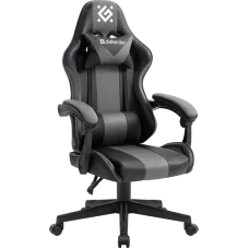 Крісло Defender Cosmic Black/Grey (64479)
