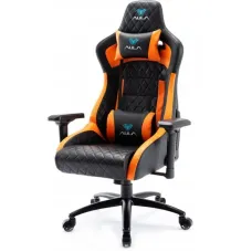 Крісло для геймерів Aula F1031 Gaming Chair Black/Orange (6948391286211)