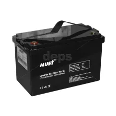 LiFePO4 акумулятор Must Power LP15-12100 BT (4S 12V/100Ah Dis/Ch: 100A/100A)