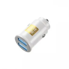 Автомобільний зарядний пристрій Luxe Cube 2USB 12W White