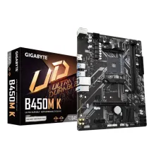 Материнська плата Gigabyte B450M K Socket AM4