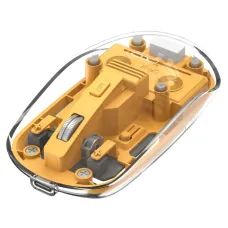 Миша XO M12 Bluetooth wireless transparent Yellow