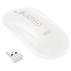 Миша XO M13 Tri-mode Bluetooth Wireless Silent White