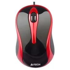Мишка A4Tech N-350-2 Red/Black V-Track