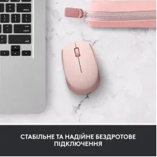 Мишка бездротова Logitech M171 Rose (910-006865)