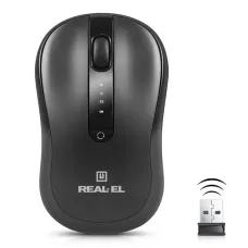 Мишка бездротова REAL-EL RM-450W Black