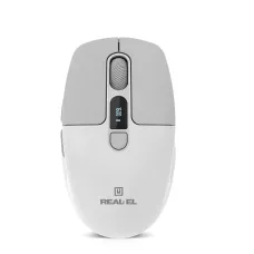 Мишка бездротова REAL-EL RM-480W White
