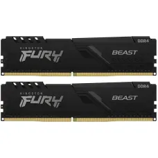 Модуль пам`ятi DDR4 2x8GB/2666 Kingston Fury Beast Black (KF426C16BBK2/16)
