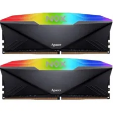 Модуль пам`ятi DDR4 2x8GB/3200 Apacer NOX RGB Black (AH4U16G32C28YNBAA-2)