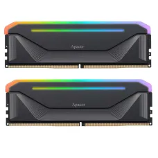 Модуль пам`ятi DDR5 2x16GB/5600 Apacer NOX RGB Black (AH5U32G56C522NBAA-2)