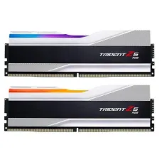 Модуль пам`ятi DDR5 2x16GB/6000 G.Skill Trident Z5 RGB Silver (F5-6000J3636F16GX2-TZ5RS)