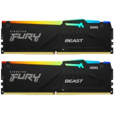 Модуль пам`яті DDR5 2x16GB/6000 Kingston Fury Beast RGB (KF560C30BBAK2-32)