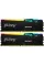 Модуль пам'яті DDR5 2x32GB/5600 Kingston Fury Beast RGB Black (KF556C36BBE2AK2-64)