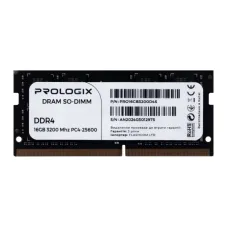 Модуль пам`ятi SO-DIMM 16GB/3200 DDR4 Prologix (PRO16GB3200D4S)