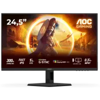 Монiтор 24.5" AOC 25G4SRE Black/Red