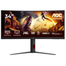Монитор 34" AOC CU34G4Z Black