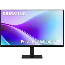 Монiтор Samsung 24" Essential S3 LS27F320 (LS27F320GAIXCI) IPS Black 120Hz