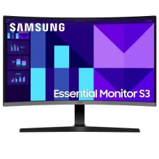 Монiтор Samsung 27" Essential S3 S27D390G (LS27D390GAIXCI) VA Black Curved 100Hz