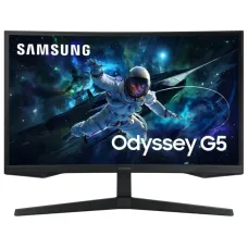 Монiтор Samsung 27" Odyssey G5 S27CG550 Black (LS27CG550EIXCI) VA Black Curved 165Hz