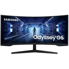 Монiтор Samsung 34" Odyssey G5 (LC34G55TWWIXCI) VA Black Curved