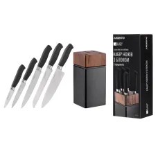 Набір ножів з блоком Ardesto AR2020SW, 6 предметів