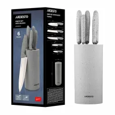 Набір ножів з блоком Ardesto AR2106GR, 6 предметів