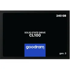 Накопичувач SSD 240GB Goodram CL100 GEN.3 2.5" SATAIII 3D TLC (SSDPR-CL100-240-G3)