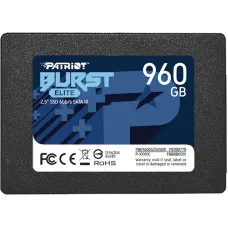 Накопичувач SSD 960GB Patriot Burst Elite 2.5" SATAIII TLC (PBE960GS25SSDR)