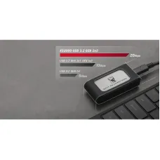 Накопичувач зовнішній SSD Portable USB  500GB Kingston XS2000 BoC Silver (SXS2000/500GA)