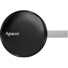 Накопичувач зовнішній SSD USB 1 TB Apacer Magnetic Portable AS725 Black (AP1TBAS725B-1)