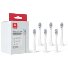 Насадка для зубної електрощітки Oclean Delicate Care P3K1 White 6 шт (6970810557404)