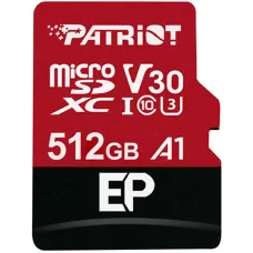 Карта пам'яті Patriot MicroSDXC 512GB UHS-I/U3 Class 10 + SD-adapter
