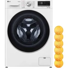 Пральна машина з сушкою LG F4V7VG1W
