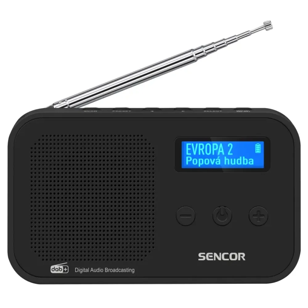 Радіоприймач SENCOR SRD 7200 Чорний