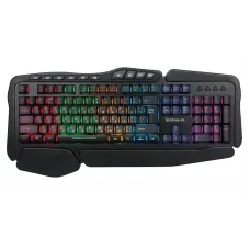 Клавіатура REAL-EL 8900 RGB Macro Ukr Black