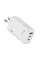 Мережевий зарядний пристрій Remax Ligil Series 65W PD + QC Fast Charger White (RP-U55)