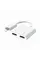 Адаптер Remax RL-LA07i Concise 2-in-1 Lightning - 2xLightning (M/F) White