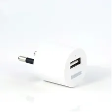 Мережевий зарядний пристрій Remax U1 RMT-5288 Drum (EU) (1USB 1А) White (6954851226277)