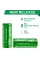 Акумулятор Vapcell 18500 N20 Li-Ion 2000mAh