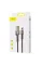 Кабель Baseus Cafule USB-Lightning, 2.4A, 1м Black