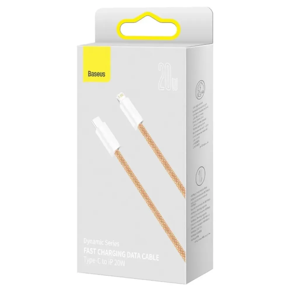 Baseus Dynamic USB Type-C - Lightning 20W 2м Orange