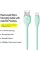 Кабель Baseus Jelly Liquid Silica Gel USB - Lightning (M/M), 2.4 A, 2 м, Green (CAGD000106)