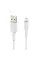 Кабель Belkin PVC USB - Lightning (M/M), 0.15 м, White (CAA001BT0MWH)