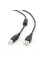 Кабель Cablexpert USB - USB Type-B V 2.0 (M/M), 3.0 м, Феритовий фільтр, чорний (CCF-USB2-AMBM-10)