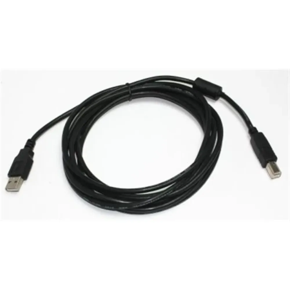 Кабель Cablexpert USB - USB Type-B V 2.0 (M/M), 4.5 м, Феритовий фільтр, чорний