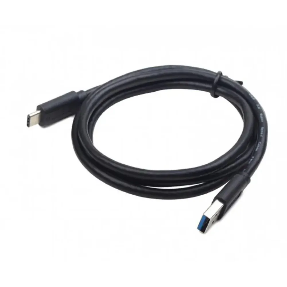 Кабель Cablexpert USB - USB Type-C V 3.0 (M/M), 0.1 м, преміум, чорний (CCP-USB3-AMCM-0.1M)